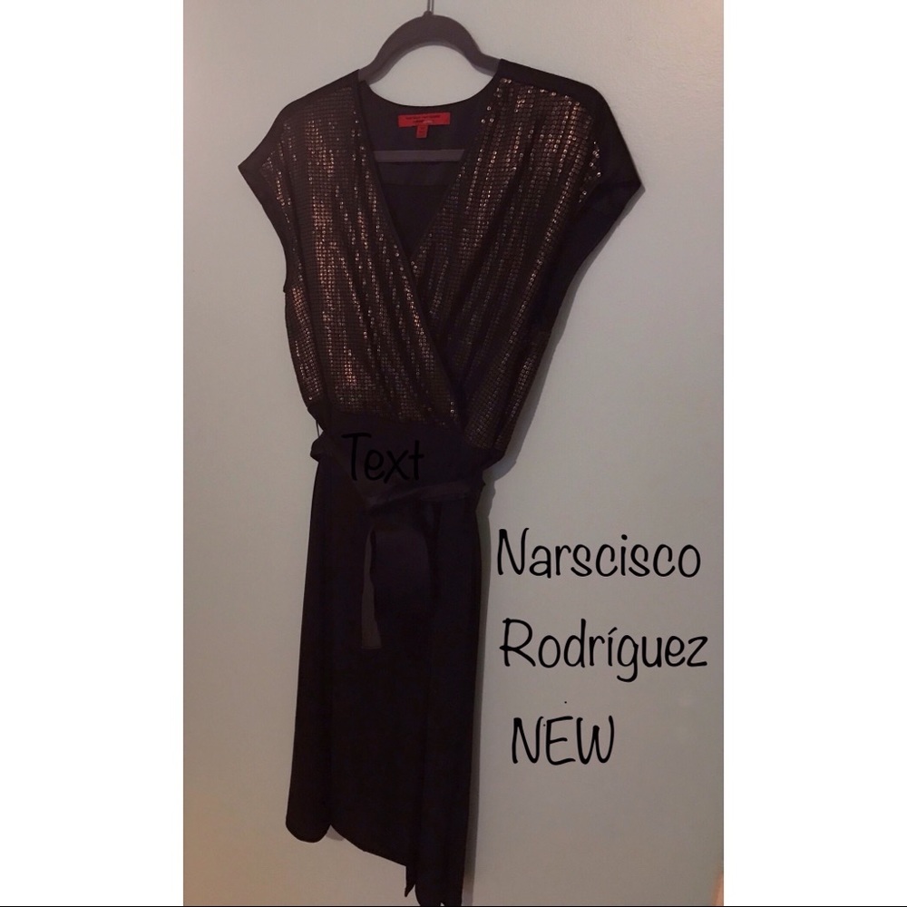 Narciso Rodríguez Black mid-length dress (M) - Picture 2 of 3